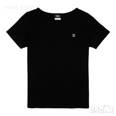 Дамска тениска Chanel Embroidered Logo Uniform T-Shirt