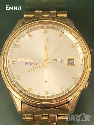 Колекционерски часовник SEIKO SEALION M55 6119 8510, снимка 2 - Колекции - 54404646