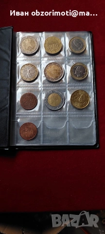 чисто нов Албум с 10 монети