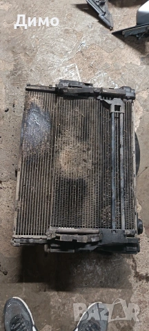 радиатор воден климатик дифузьор бмв е46 330д 184 кс bmw e46 