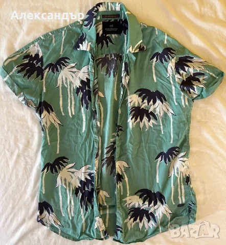 Риза с къс ръкав Scotch & Soda, размер S, снимка 3 - Ризи - 55630042