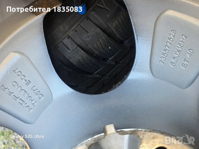 Лети джанти 16ки 5х110 Jeep + зимни гуми 215/65/16 Falken, снимка 8 - Гуми и джанти - 55424710