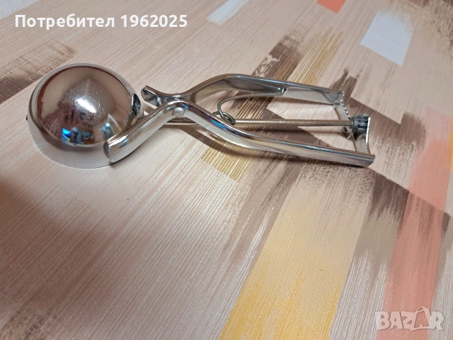 Професионална лъжица за сладолед made in Janan PAT NO.824393, снимка 5 - Прибори за хранене, готвене и сервиране - 55061941