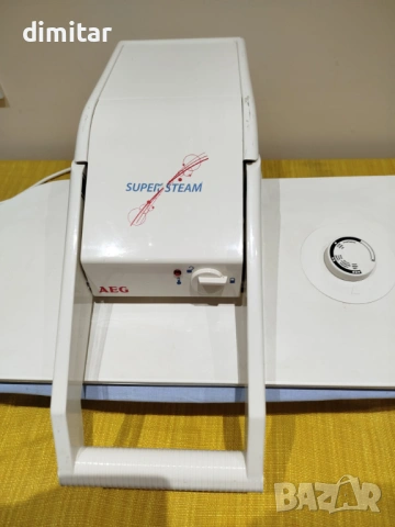 Преса за гладене с пара -  AEG SUPER STEAM - 2200 W, снимка 4 - Шевни машини - 54709598