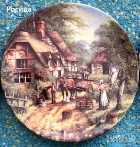 Колекционерски чинии, снимка 3 - Антикварни и старинни предмети - 48433632