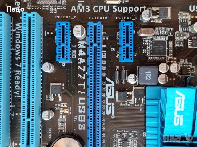 Дънна платка ASUS M4A77T, снимка 7 - Дънни платки - 55328903