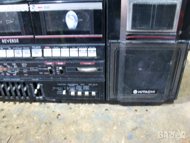 HITACHI TRK - W550E, снимка 6 - Радиокасетофони, транзистори - 54400172