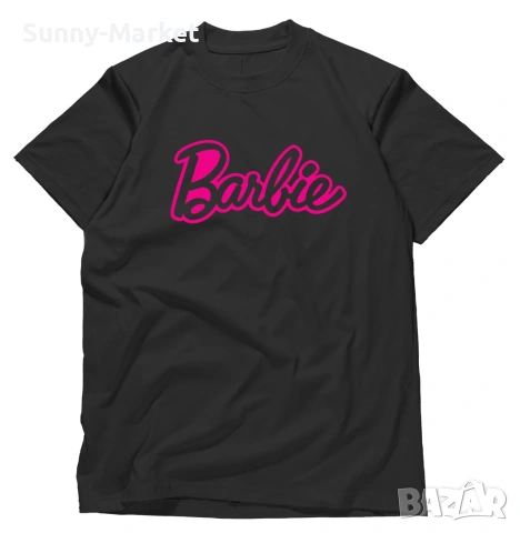 Дамска Овърсайз тениска Барби Barbie с къс ръкав