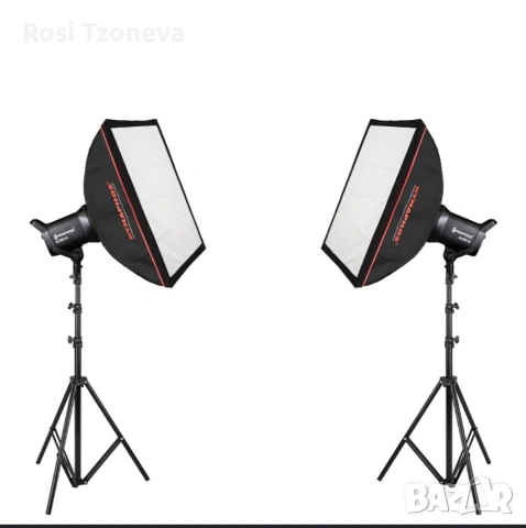 ПРОДАВАМ ПРОФЕСИОНАЛЕН СТУДИЕН КОМПЛЕКТ ЗА ФОТОГРАФИЯ