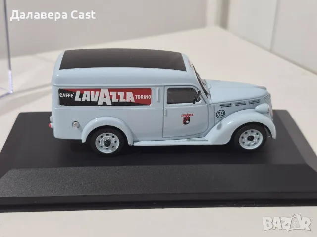 1/43 Fiat 1100 Elr Lavazza 1950 Altaya , снимка 5 - Колекции - 55535339