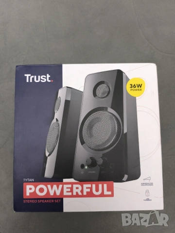 🔊 Trust TYTAN Powerful Stereo Speaker Set – мощен звук за музика, филми и игри 🔊