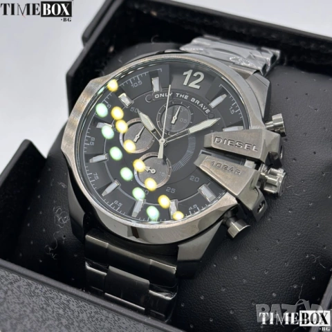 Diesel DZ4355 Mega Chief Chronograph, снимка 3 - Мъжки - 54885801