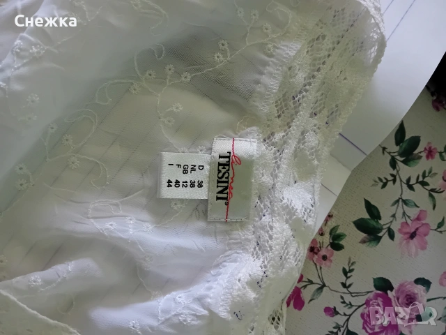 красива дантелена блуза, снимка 3 - Тениски - 55242319