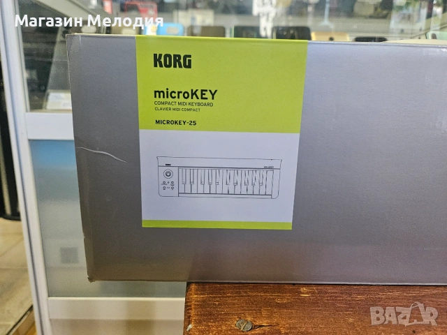 Синтезатор Korg microKEY-25 – Компактна USB MIDI клавиатура. НОВ., снимка 3 - Друга електроника - 54406610