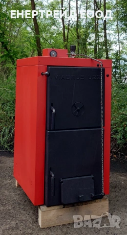 Чугунен котел на твърдо гориво Виадрус/Viadrus U22 4C 23 kW , снимка 7 - Отоплителни печки - 54660940