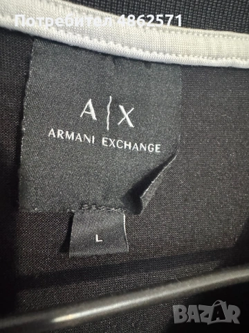 ARMANI EXCHANGE Polo Regular Fit., снимка 2 - Тениски - 55093103