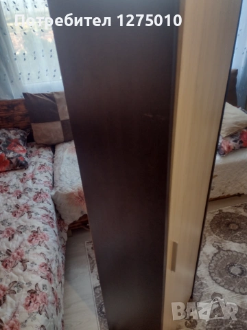 Еднокрилен гардероб , снимка 6 - Гардероби - 55095777