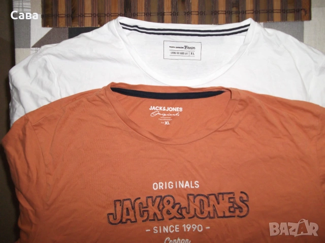 Тениски TOM TAILOR, JACK&JONES  мъжки,Л-ХЛ