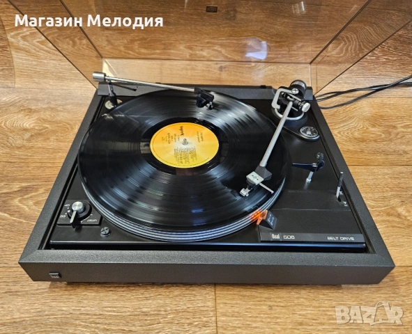 Грамофон Dual CS 506 – Немска прецизност и аналогов детайл от златната ера на винила, снимка 2 - Грамофони - 54677998