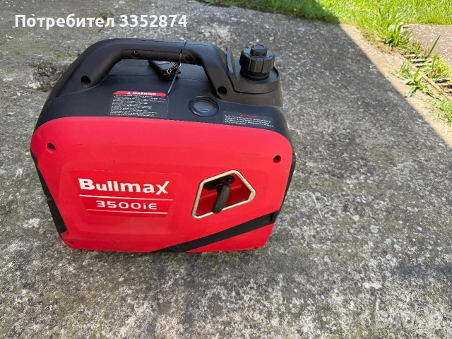 Инверторен обезшумен генератор bullmax 3.5kw , снимка 3 - Генератори - 55025184