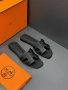 висококачествени чехли от естествена кожа hermes с оригинална кутия и торбичка , снимка 1