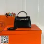 Hermes Kelly Crocodile Leather Handbag 22 cm, снимка 1