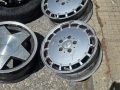 Лети джанти за Mercedes 15" 5x112 (W201 / W124) - 6Jx15 ET49 и Резервна гума патерица за 155/70/R17 , снимка 5