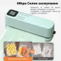 Мини преносима вакум машина за запечатване с LCD дисплей и USB зареждане, снимка 6
