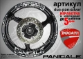 Ducati Panigale кантове + надписи за джанти, снимка 5