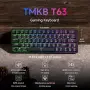 Геймърска клавиатура TMKB T63, 60% безжична механична клавиатура с Bluetooth/2.4G/Type-C, снимка 5