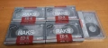 Комплект от 5 аудио касети -Raks- 60 ED-X, снимка 1