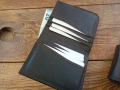 Ръчно изработен мъжки кожен портфейл , снимка 4