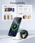 Зарядна станция ZEEHOO CylinTrick R 15W Qi2 3 в 1, снимка 6