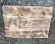 Ръчно изработена дървена картина с есенен пейзаж / водна мелница, снимка 4