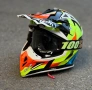 Мотокрос каска Airoh Aviator Ace + Очила 100%   , снимка 2