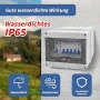 Кутия за повърхностен монтаж с предпазител Fi, IP65, Електрическа разпределителна кутия, снимка 3