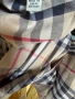  Оригинална памук памучна маркова 100% оригинала рокля риза Burberry Great Britain каре, снимка 5