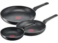 НОВИ! Комплект тигани Tefal Simple Cook 3 части 20, 24 и 28 см, снимка 1