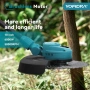 YOFIDRA 10-инчова електрическа косачка за трева 6000W 58000 об/мин,, снимка 5