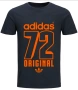 Adidas/Адидас мъжка, дамска, детска тениска, черна памучна фланелка, щампа, снимка 1