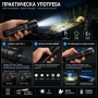 Мощен акумулаторен LED фенер прожектор XHP90 USB зареждане за лов риболов къмпинг палакта планина, снимка 4