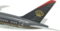 Boeing 787 самолет модел макет Royal Jordanian красив модел черен пътешествие екскурзия полет пилот , снимка 8