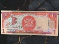 Банкнота - Тринидад и Тобаго - 1 долар UNC | 2006г, снимка 1