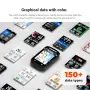 Велокомпютър CooSpo CS600 GPS 2.4 тъчскрийн 36 часа, снимка 2