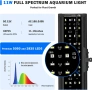 AQQA LED аквариумна лампа, 24/7 режим на работа, щипка за осветление за аквариум, снимка 5