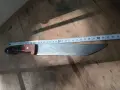 Стар голям Соц. български нож - касапски, снимка 7
