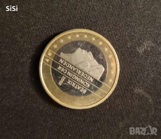 Монета 1 евро, монета в чест на Брекзит 2002, снимка 2 - Нумизматика и бонистика - 54573882