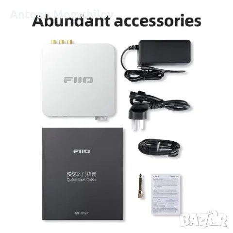 Студиен усилвател за слушалки FiiO Desktop DAC Headphone Amplifier VA дисплей, снимка 4 - Ресийвъри, усилватели, смесителни пултове - 55300309