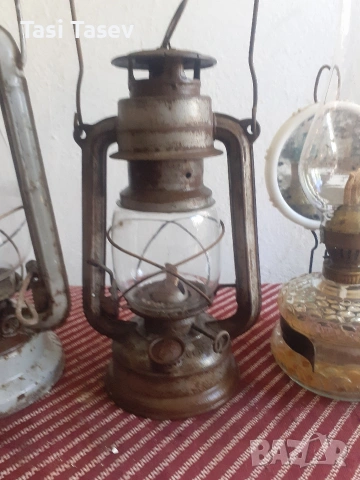 Стари газови фенери и газови лампи, снимка 4 - Антикварни и старинни предмети - 52617587