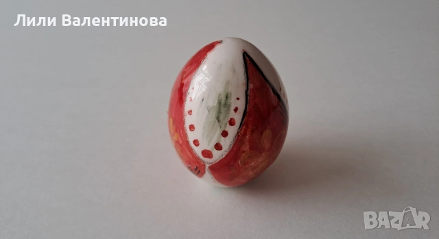 Керамични яйца, снимка 3 - Декорация за дома - 54085445